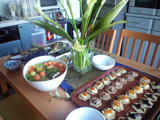 お迎え準備OK。