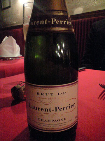 Laurent-Perrier Brut L-P。
