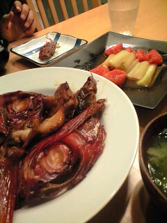 やはり金目鯛は旨い。