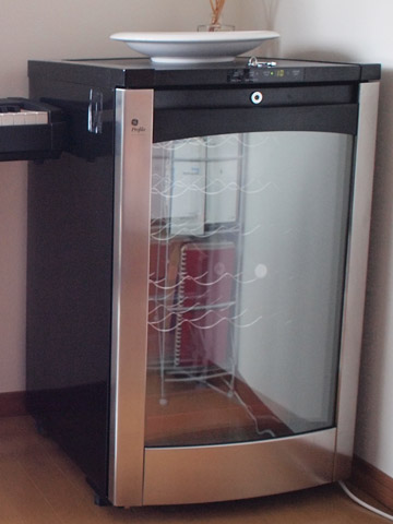 拡大図。正面ガラスは2重。