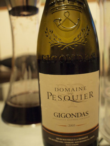 Domaine du Pasquier Gigondas 2005。