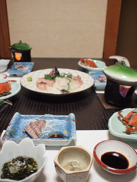 色々と微妙な宿だったが、食事は売りだけにまともだった。