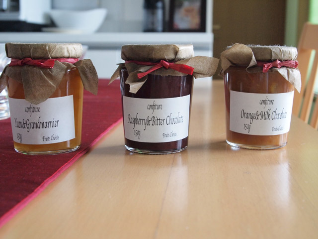 ジャム3つ