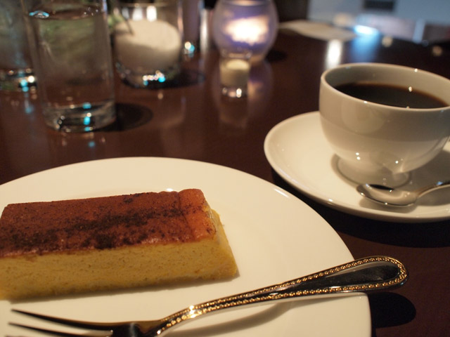 かぼちゃのチーズケーキ。