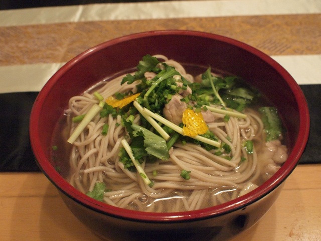 そば自体は買ってきたけど、つゆは一応家でちゃんと作った。