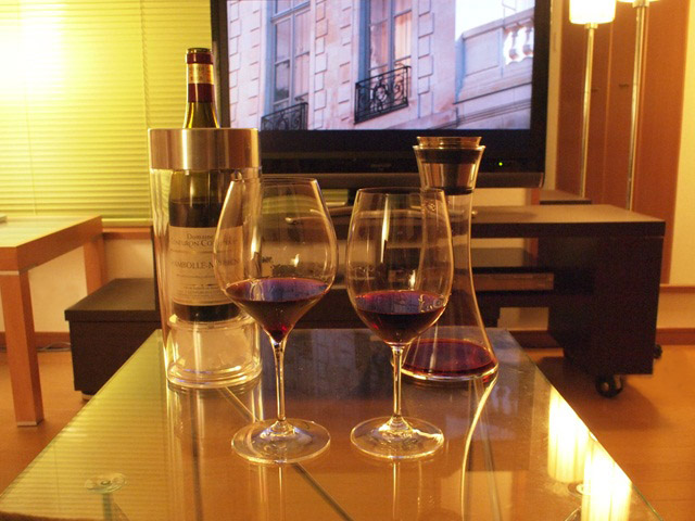 グラスも年末に新調。