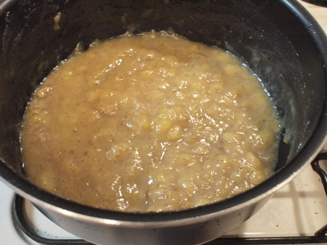 そろそろ煮上がり。