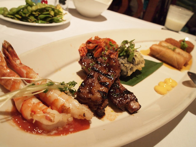 ちょっとオリエンタル趣味の料理。