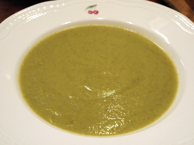 濃厚グリーンスープ
