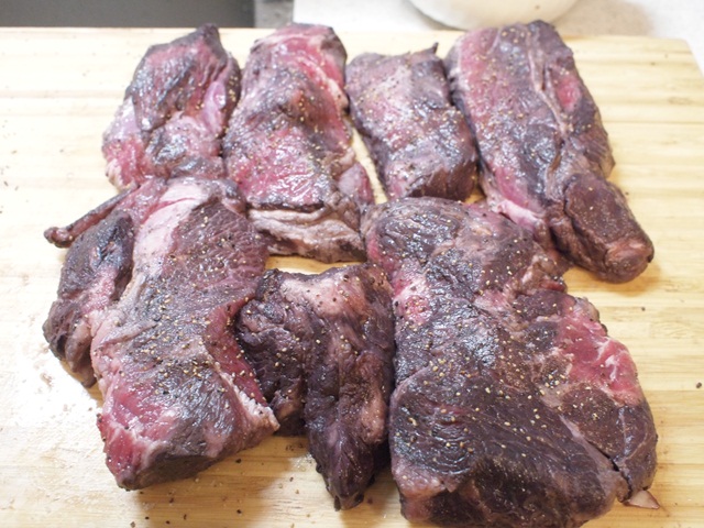 塩こしょうして…