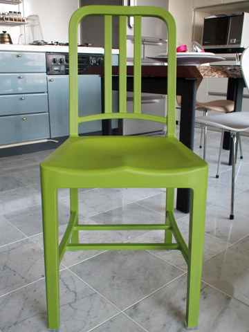 emeco 111 Navy Chair Grass emeco 111 Navy Chair Grass