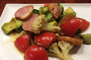 葉野菜を使わないサラダ2品