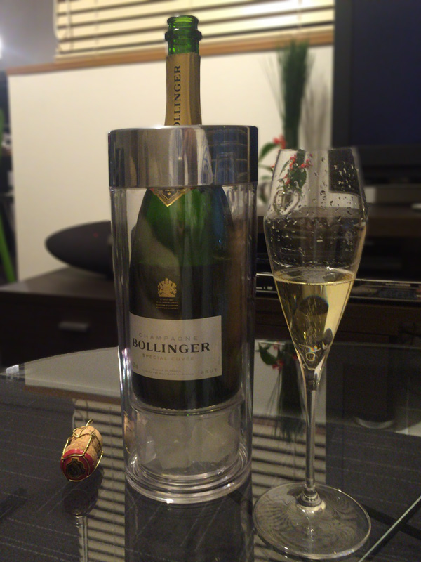 安定のBollinger Special Cuvée