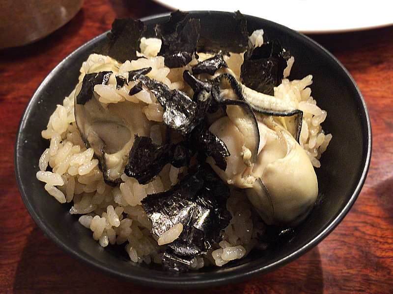 牡蠣ご飯