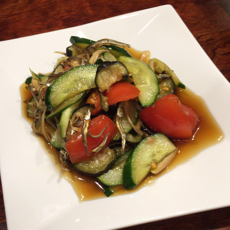 乾燥きびなご入り和サラダ　酢の物風