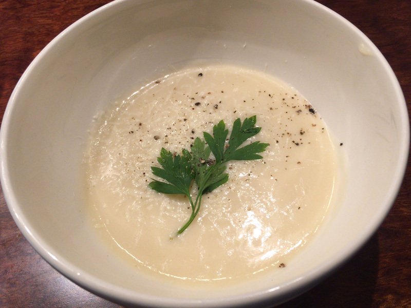 カリフラワーのクリーミーポタージュ