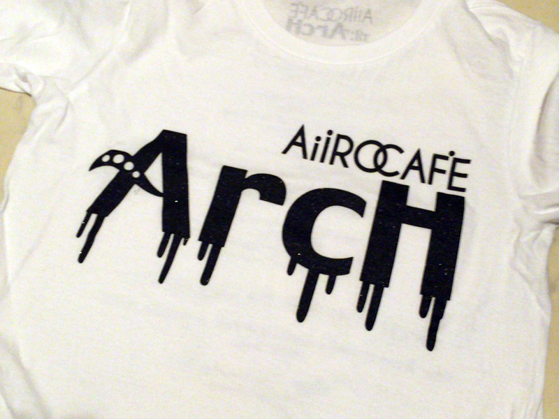 入場時のノベルティTシャツ。