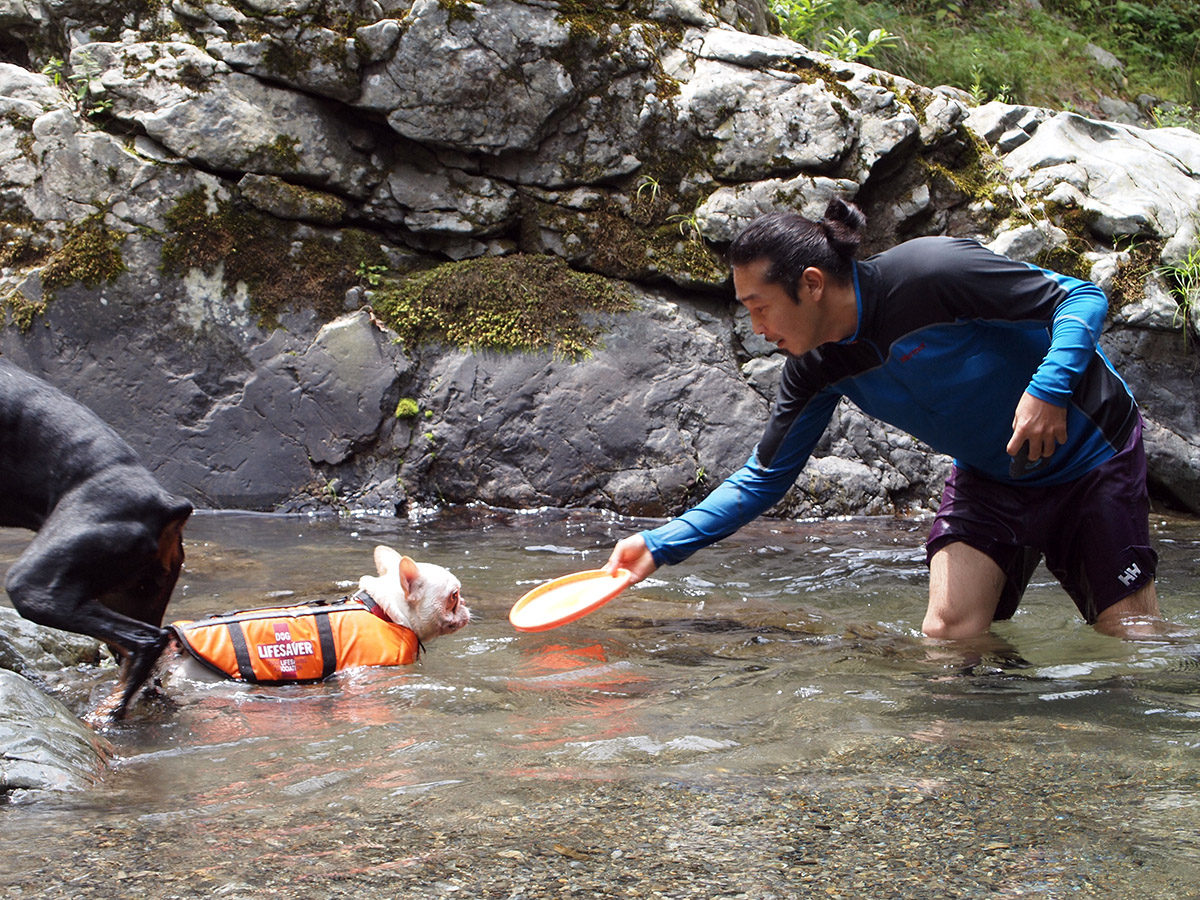 WANLOVEさんに促されると入れそうな雰囲気。