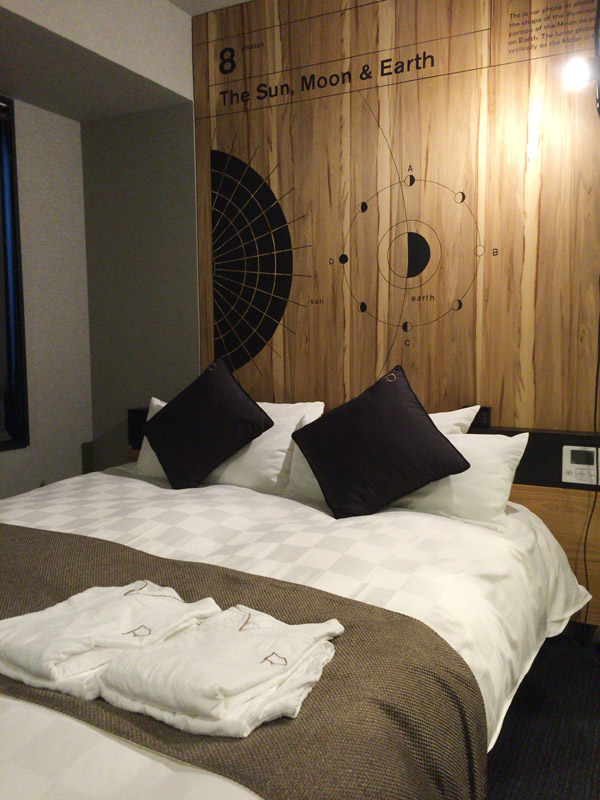 スーペリアダブルの室内。