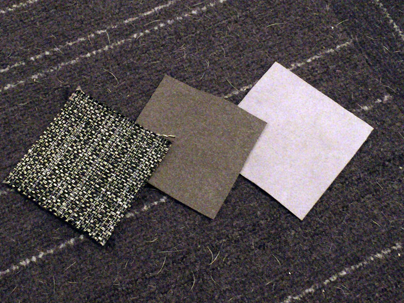 しかし今は犬が落ち着くまでと思ってタイルカーペットを敷いている。するとコントラストはこんな感じ。