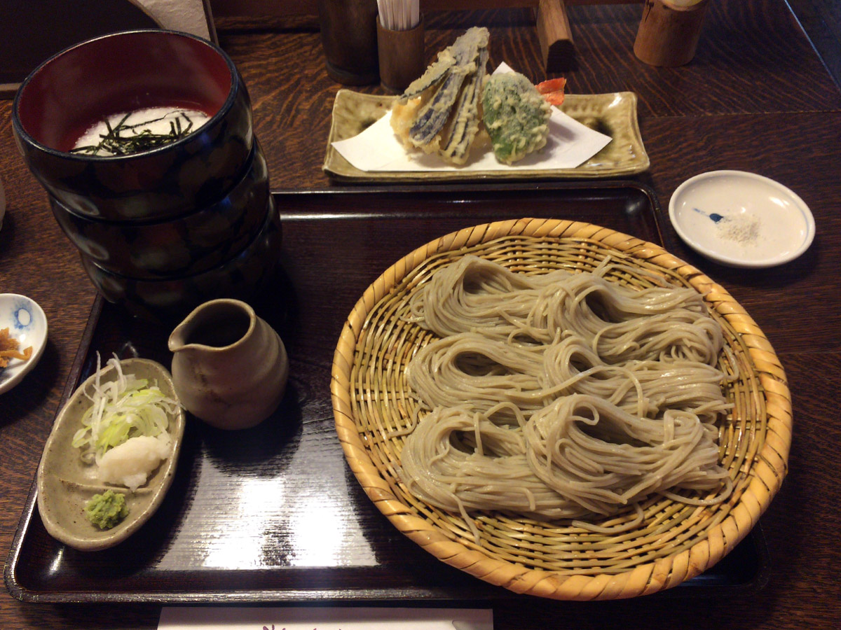 戸隠『そばの実』の蕎麦三昧