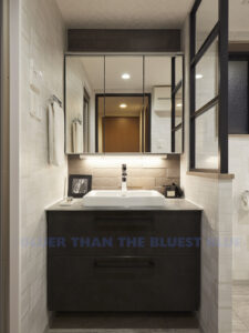 リフォーム後洗面台