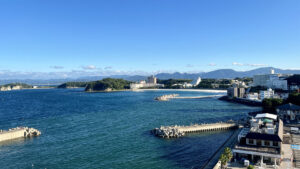 快晴の南紀白浜。