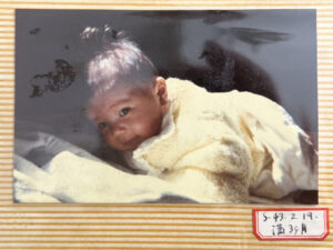 生後3ヶ月の俺。