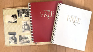 コクヨ製の古いアルバム。