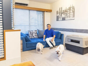 記事中では日常の生活のひとこまとして、リフォーム箇所以外でも撮影が会った。