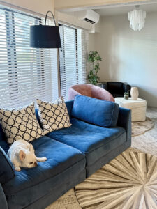 納品直後の配置。