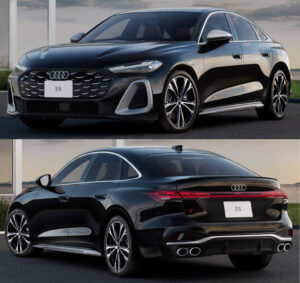 ブラックでインチアップすると迫力が増す。