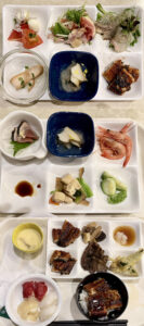 若干食べ過ぎ（この後デザートも食べた）。