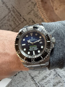 ディープシーをつけて見たところ。