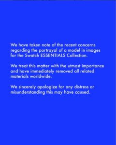 インスタグラムに投稿された謝罪文。