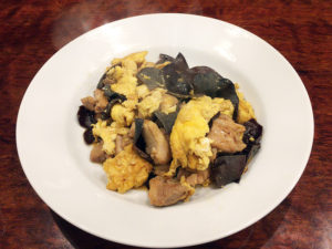 JOEのおうちゴハン　鶏肉、きくらげと玉子の和風炒め