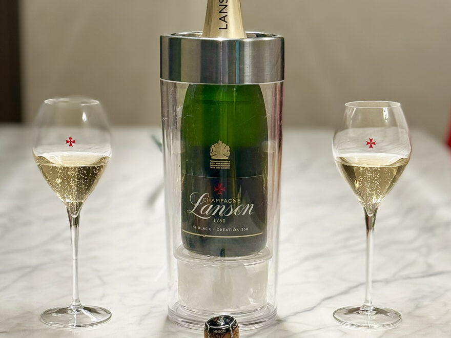 シャンパーニュレビュー　Lanson Le Black Création 258